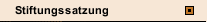 Stiftungssatzung